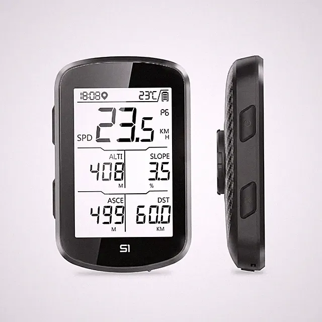 S1 Entry Level GPS Bike Computer Wireless, Laminated 2.8" Screen, Ultra Thin...